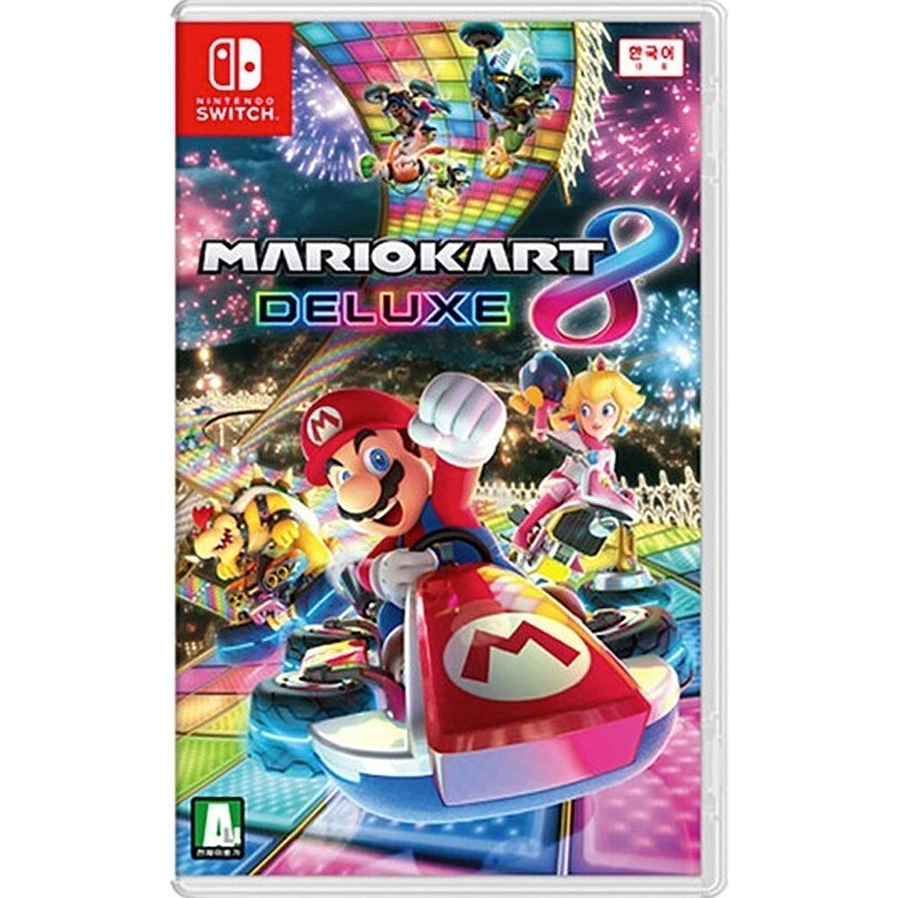 Mario Kart 8 Deluxe Korean Nintendo Switch Game English