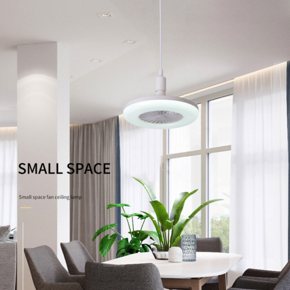 LED Decken Ventilator m/Lampe Schlaf Zimmer Beleuchtung 3 Modi