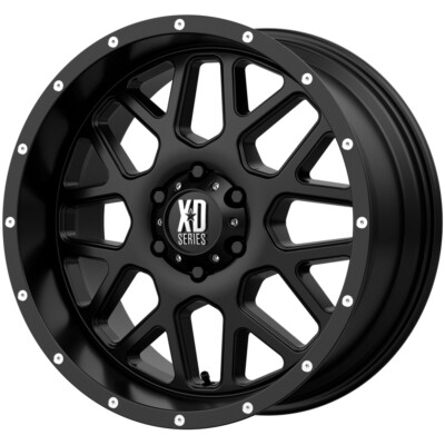 XD Series XD820 Grenade 20x9 6x5.5'' +18mm Satin Black Wheel Rim 20'' Inch