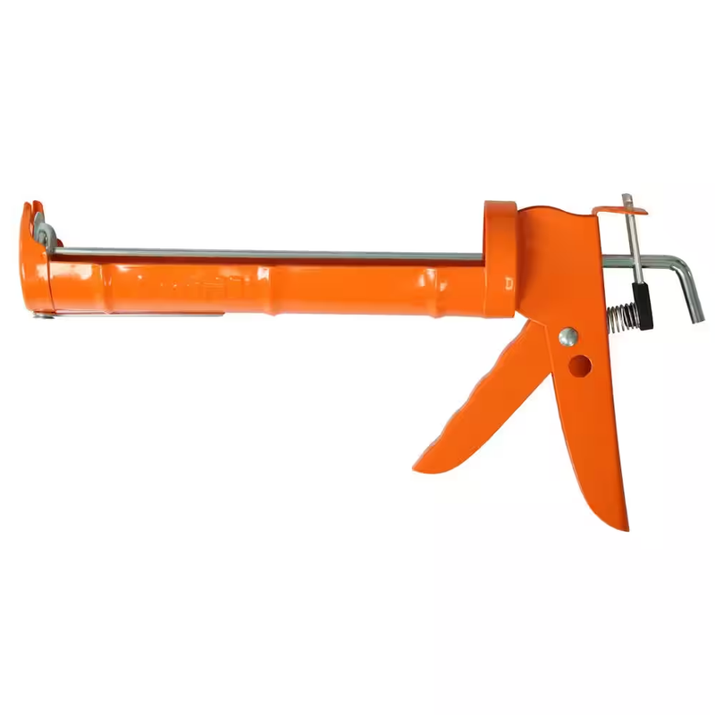 Dripless Smooth Rod Acrylic and Silicone Caulk Gun 10 oz Built-in Spout Cutter