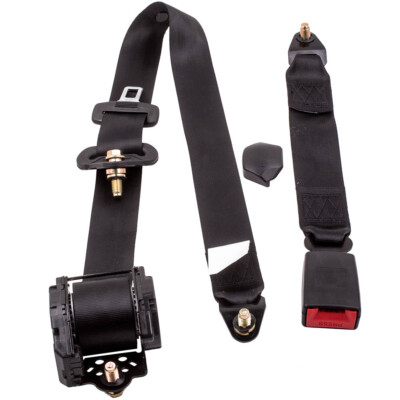 Ceinture de sécurité automatique 3 points ceinture universelle 3000mmx46mm