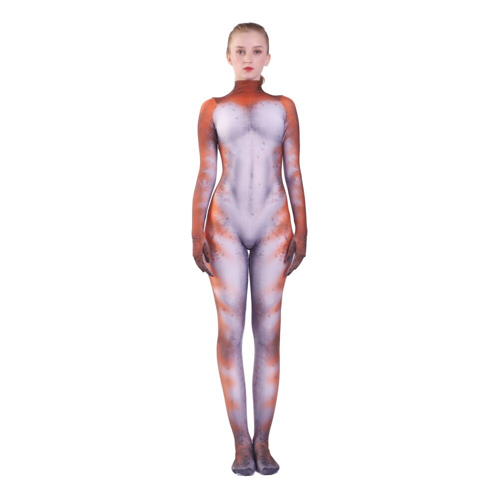 Cosplay Xenomorph Predator Jumpsuit Adult Kids Bodysuit Halloween Zentai Costume