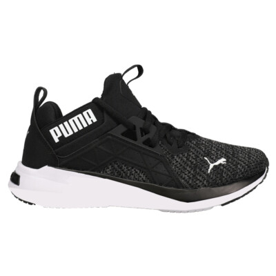 Puma Softride Enzo Nxt Knit Youth Boys Black Sneakers Casual Shoes 384811-01