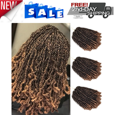 3 Packs Nubian Twist Hair Bomb Twist Hair Passion Twist Hair Ombre