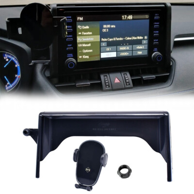 360 Degree Phone Holder Fits 2019-2024 Toyota RAV4 8'' Screen Mobile Bracket