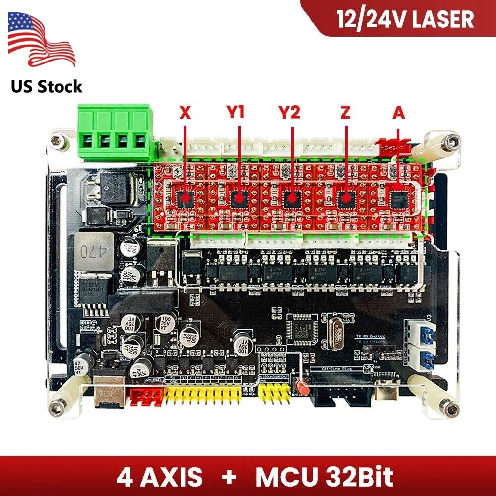 GRBL 4-Axis Stepper Motor Driver Controller For CNC Router L