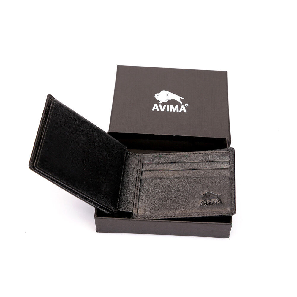 Deluxe Advanced Technology RFID Blocking Wallet By AVIMA  Compact  Durable