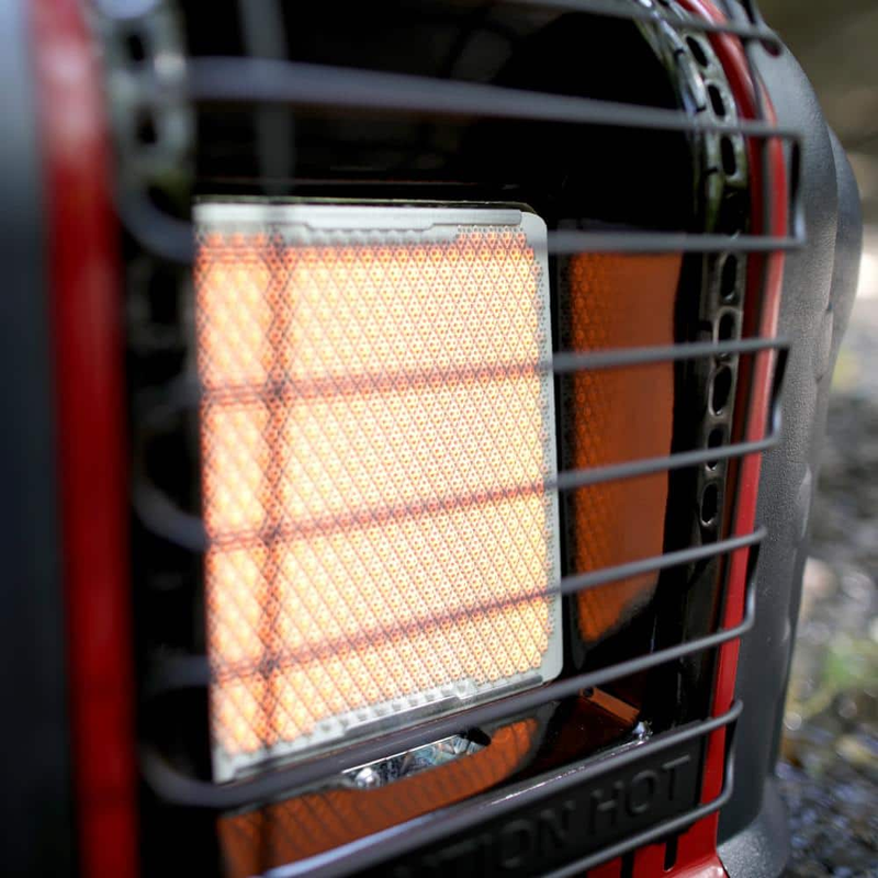 NEW Portable 9,000 BTU Radiant Propane Space Heater Indoor Keep Warm Heating
