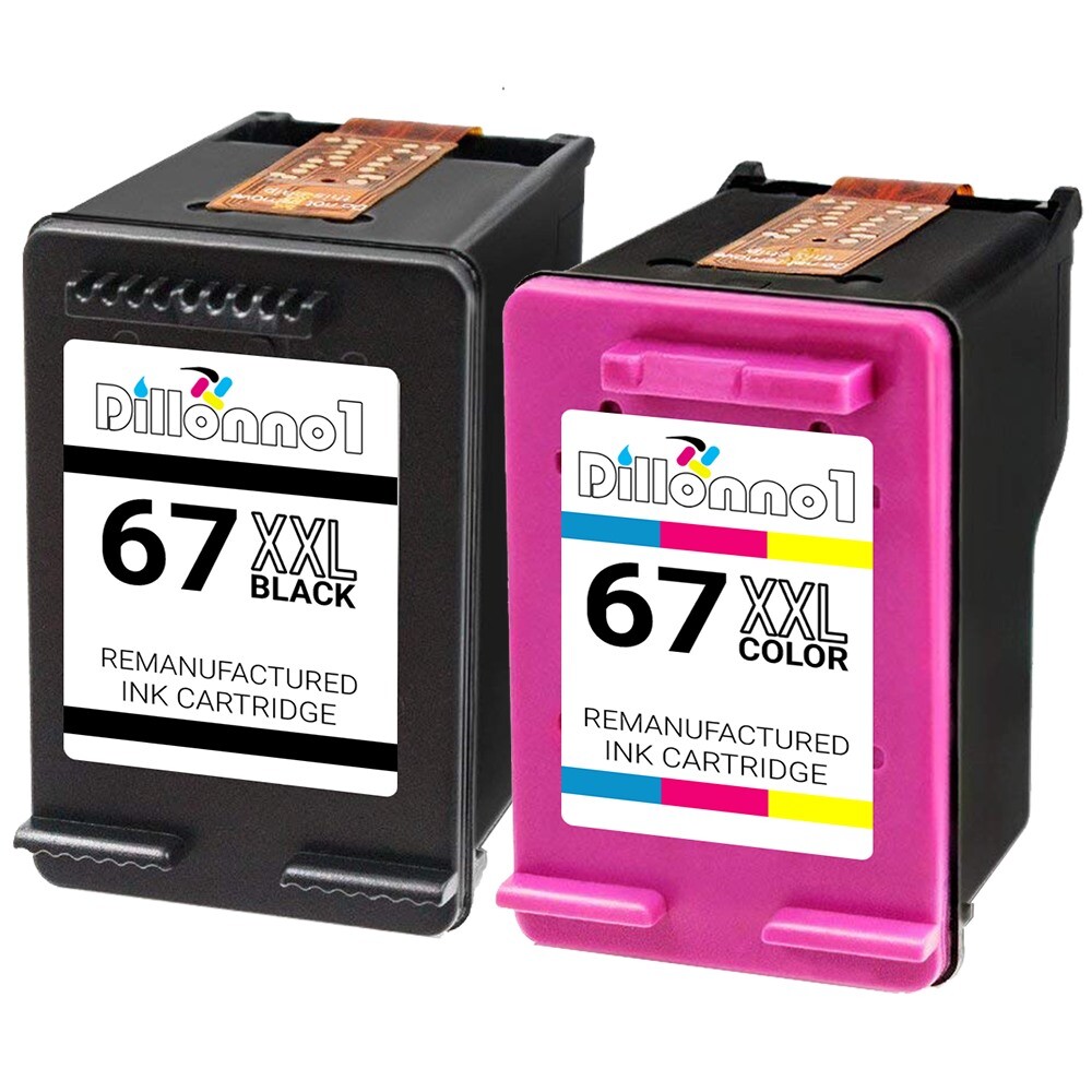 Replacement HP 67 XXL Extra High Yield Ink for Deskjet 1255 2722 2732