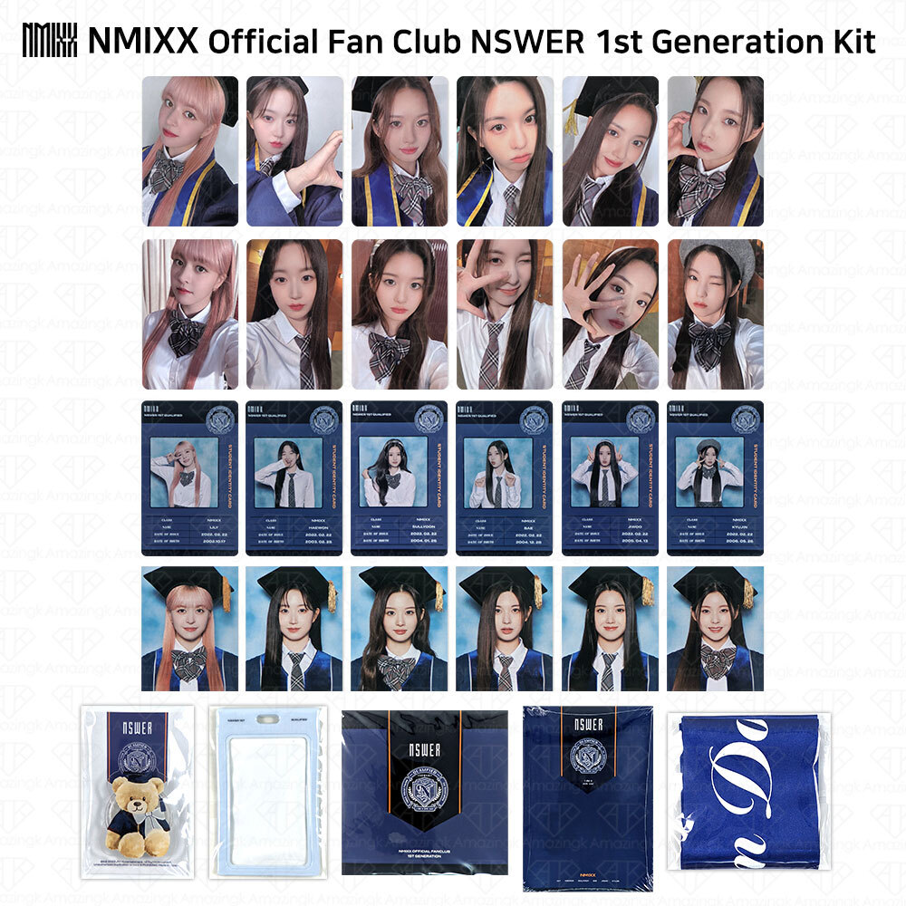 NMIXX NSWER １期 韓国 ファンクラブ 入会特典 キット NMIXX NSWER 1期 韓国 ファンクラブ 入会特典 キット NMIXX 本国