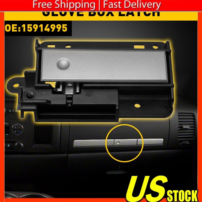 Upper Glove Box Latch Handle For 07-13 Chevy GMC Silverado Sierra 1500 2500 3500