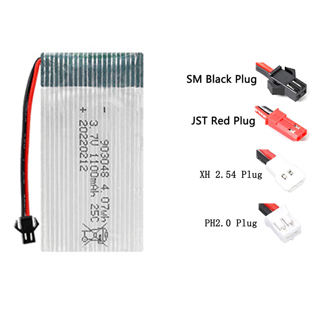 Rechargeable 3.7V 903048 20C 1100Mah Li-Polymer Li Battery F
