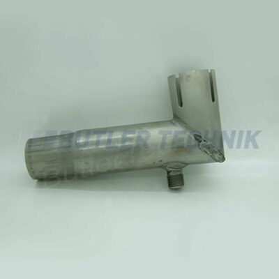 Eberspacher Webasto exhaust elbow 24mm with condensate connection 251226894500