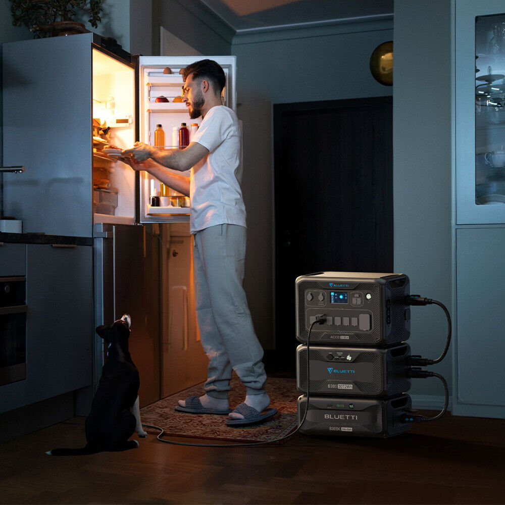 BLUETTI AC300+B300K 3000W 2764.8Wh Power Station Back-up Power Supply Off-grid