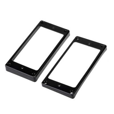 2 pcs Guitar Humbucker Pickup Rings Curved Bottom Frame for Les Paul Epiphone SG