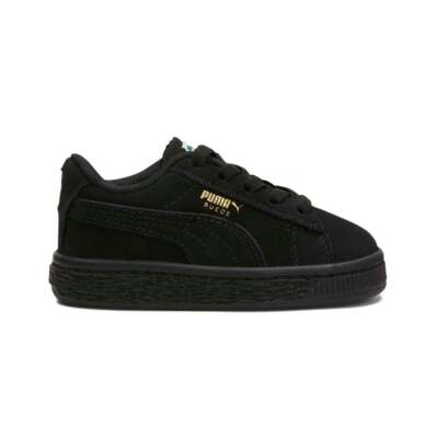 

Puma Suede Classic Xxi Ac Slip On Toddler Boys Черные кроссовки Повседневная обувь 3808, Черный, Puma Suede Classic Xxi Ac Slip On Toddler