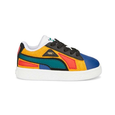

Puma Suede Layers Ac Slip On Toddler Boys Синие кроссовки Повседневная обувь 38780601, Синий, Puma Suede Layers Ac Slip On Toddler
