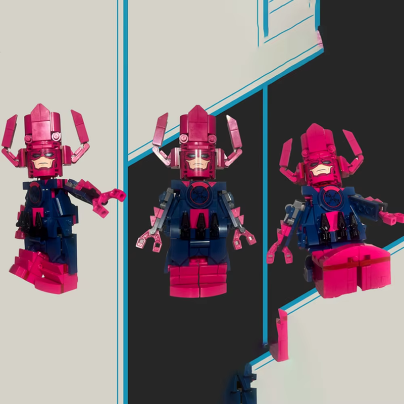MOC 227Pcs Hot Famous Hero Movie Moc Galactus Character Figures Model Custom Puz