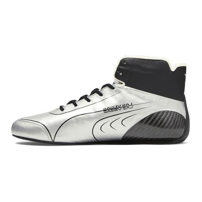 Pre-owned Puma Speedcat Pro X F1 Lvgp High Top Mens Silver Sneakers Casual Shoes 30827801