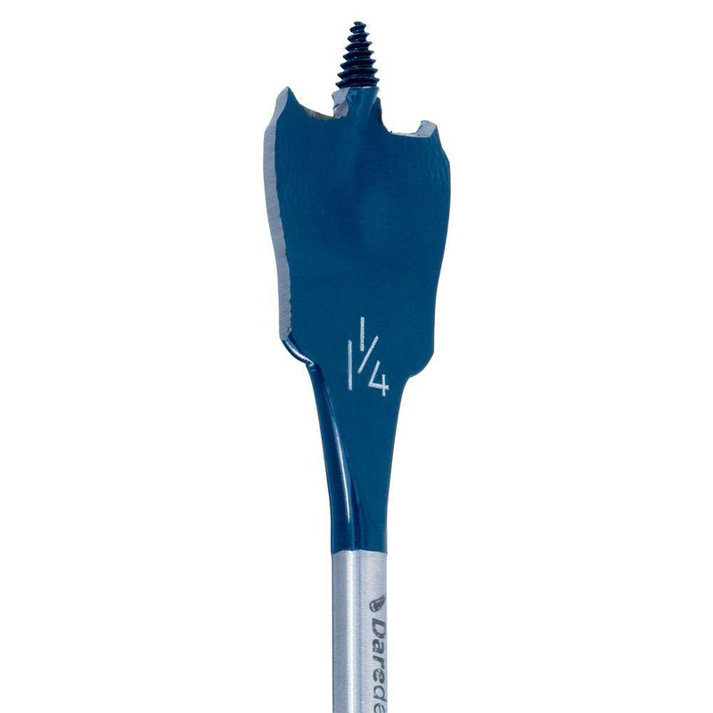 DSB5010 Daredevil 10-Piece Standard Spade Bit Set w/Full Cone Threading and Spur