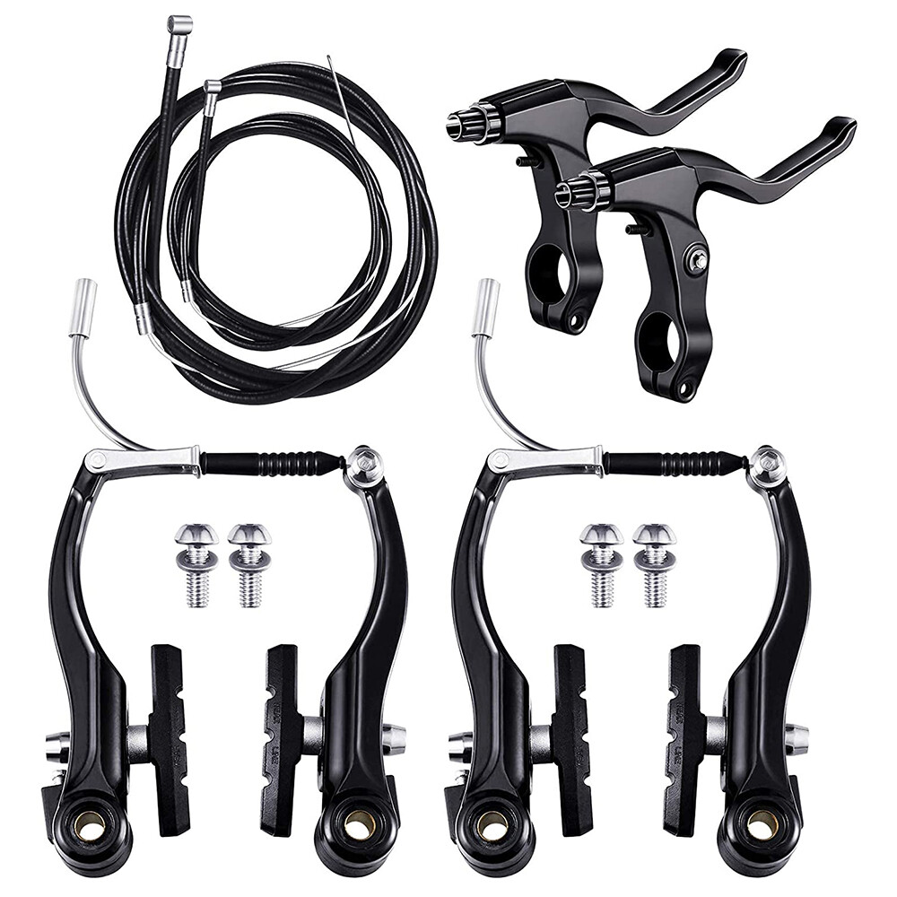 Aluminum Alloy V-Brake Set For Mountain Bike Road Bicycle Front & Rear MTB US
