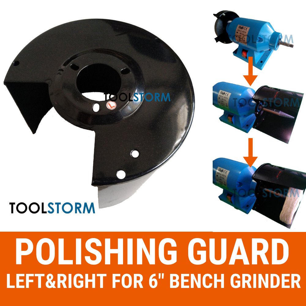 Bench grinder 6" 150mm Metal Polishing Kit Tapered Spindle Buffing