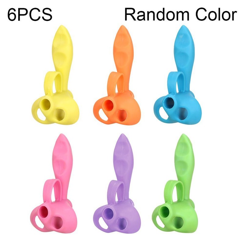 Corrector Writing Aid Grip Posture Correction Pen Holder Silicone Pencil Grips