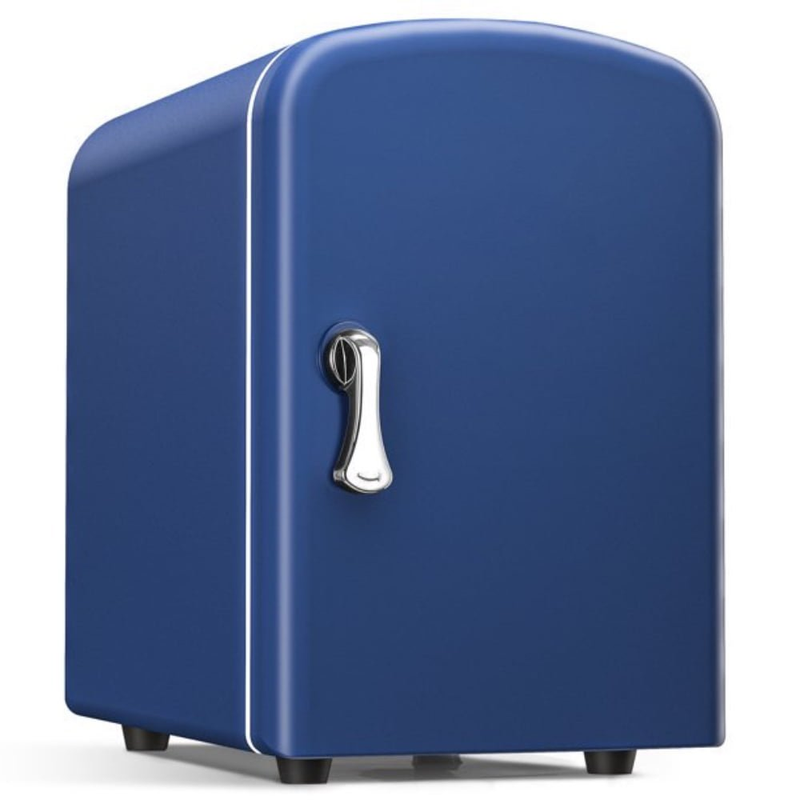 Freon Free 4-liter With Cooling & Warming Ac/dc Refrigerator Blue