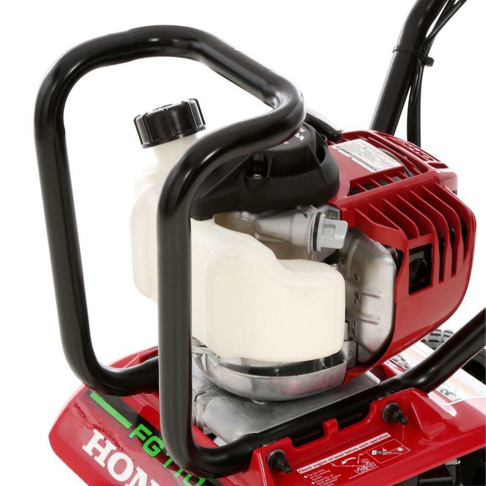 Honda 9 in 25 cc 4-Cycle Middle Tine Forward-Rotating Gas Mini Tiller-Cultivator