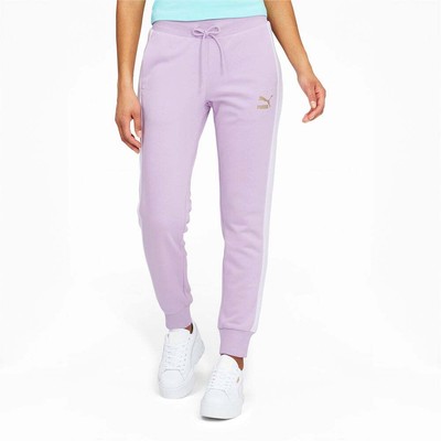 

Брюки Puma Iwd T7 женские фиолетовые спортивные повседневные брюки 536613-01, Фиолетовый, Puma Iwd T7 Pants