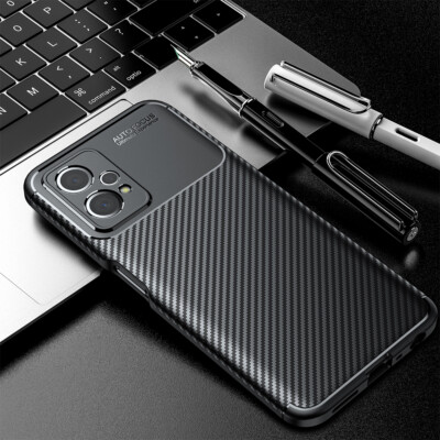 Case Slim Carbon Matte Fibre Shockproof TPU Phone Cover For OnePlus 11 10T 9 Pro