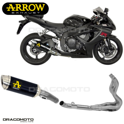 Full exhaust SUZUKI GSX-R 750 2006 2007 ARROW ALU Black