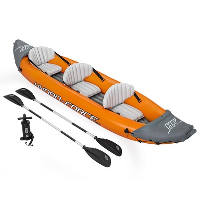 Opblaasbare Kajak Kano Voor 3 Personen Lite Rapid x3 Hydro-Force Bestway 65132