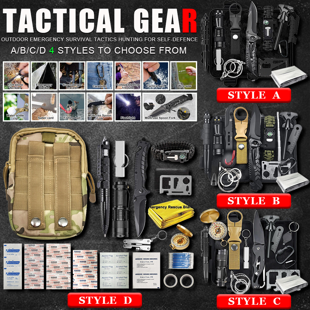 And Equipment Us Emergency Survival Kit And First Aid Outdoor