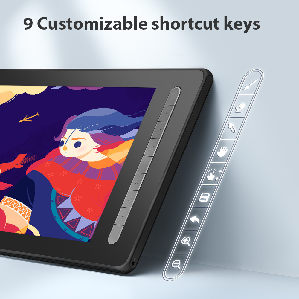 XP-Pen Artist 13 2nd Pen Display Computer Graphics Tablet