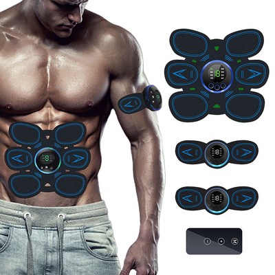 EMS Abdominal Muscle Toning Trainer ABS Stimulator Toner Fitness Binder Gym Belt