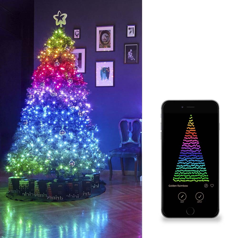 Smarte Weihnachtsbaum Led Lichterkette Twinkly