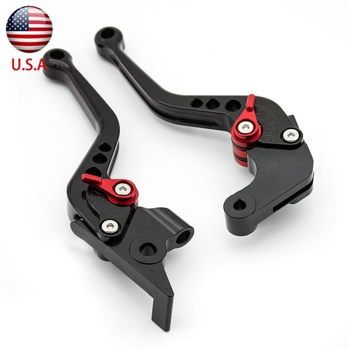 For Suzuki GSXR600 GSXR750 2011-2023 CNC Brake And Clutch Levers Short Aluminum
