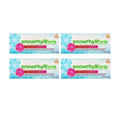 6x Phytoscience Snowphyll Forte Detox Cleansing Toxin Chlorophyll Stem Cell