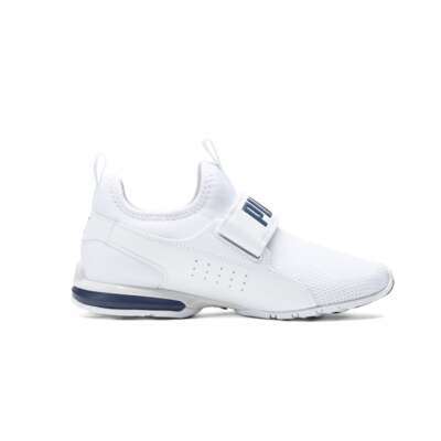 

Puma Axelion Slip On Youth Boys Белые кроссовки Повседневная обувь 37675010, Белый, Puma Axelion Slip On Youth