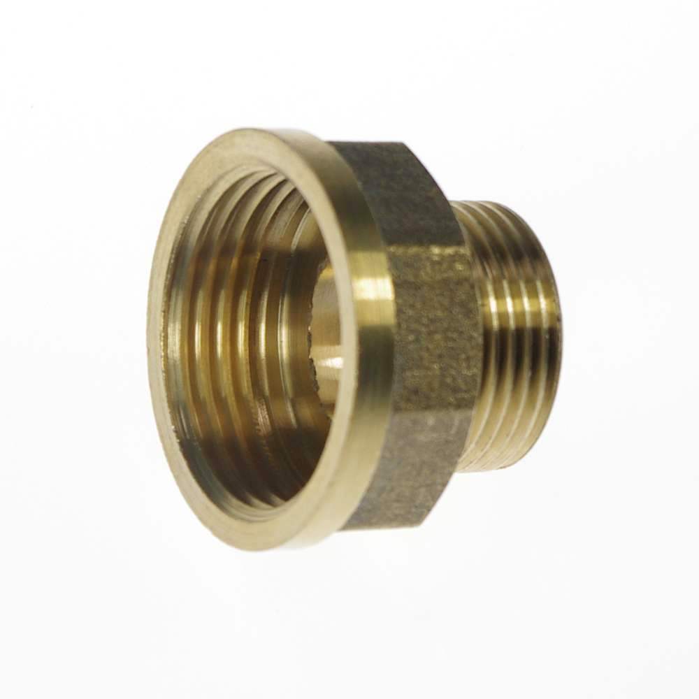 Brass 1" Female x 3/4" Male BSPP Pipe Fittings Hex Connector Reducer