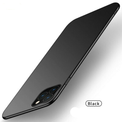 For iPhone 16 15 14 Pro Max 13 12 11 Slim Matte Hard Ultra-thin Phone Case Cover