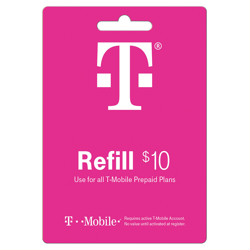 TMOBILE Prepaid 10 Refill TopUp Prepaid Card / DIRECT RECHARGE!!! eBay