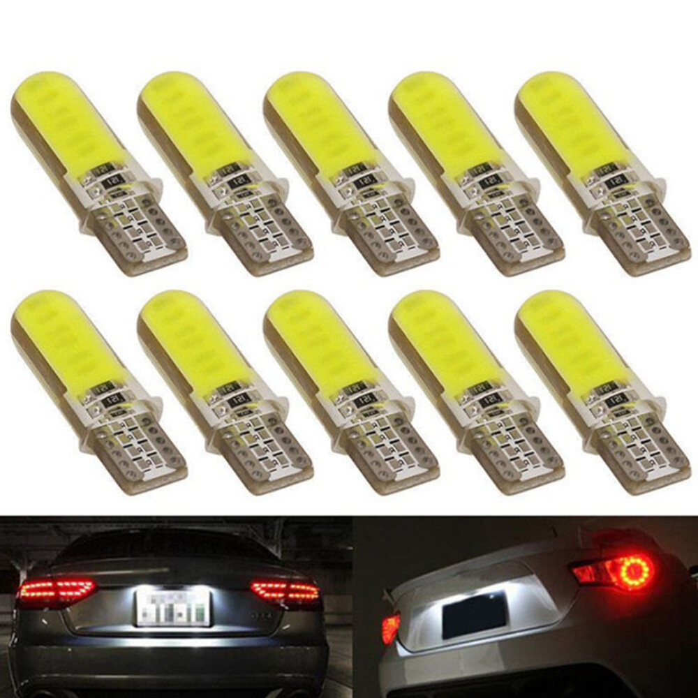 10x T10 CANBUS CREE LED 10 SMD 501 W5W BRIGHT WEDGE LIGHT WHITE XENON BULBS