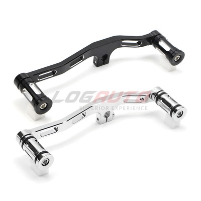For Harley Dyna Fat Bob Wide Glide Heel Toe Shifter Lever Shift Peg Mid-Controls