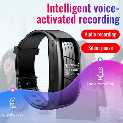 32GB Smart Watch Wristband Digital Audio Recorder Sound Voice Activated Recorder