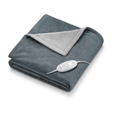 BEURER Wärmezudecke HD 75 Cosy Dark Grey