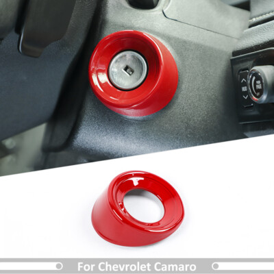 Red Interior Panel Decoration Cover Trim Bezels For Chevrolet Camaro 2010-2015 