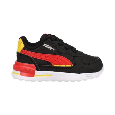 

Черные кроссовки Puma Graviton Tech Lace Up Infant Boys Повседневная обувь 382818-01, Черный, Puma Graviton Tech Lace Up Infant