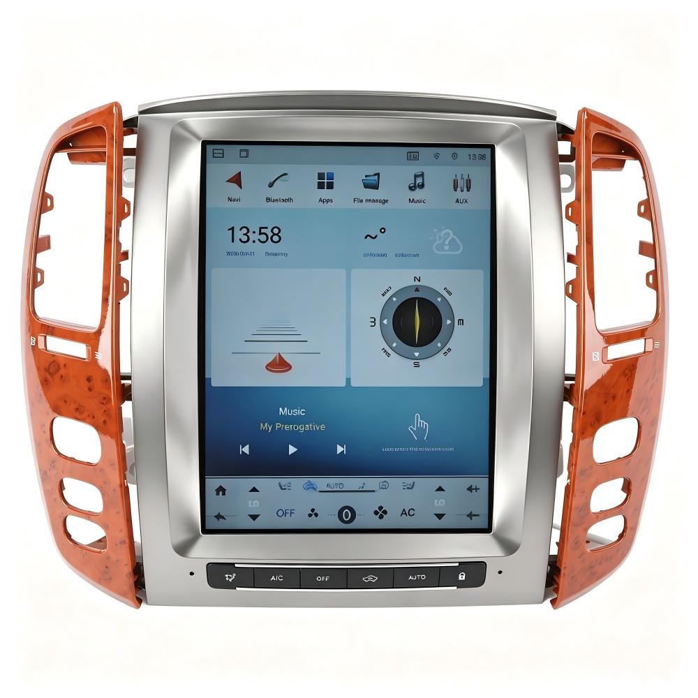 For Toyota Land Cruiser Lexus LX470 CarPlay 4+64G Car Stereo Radio GPS